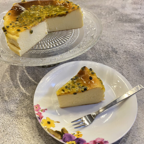 【レシピ】奄美大島産パッションフルーツ×ベイクドチーズケーキ